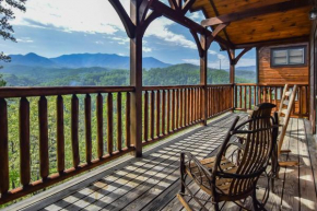 Enchanted View Cabin - Spectacular View, Hot Tub, Gameroom, 2BR 2BA Sleeps 8